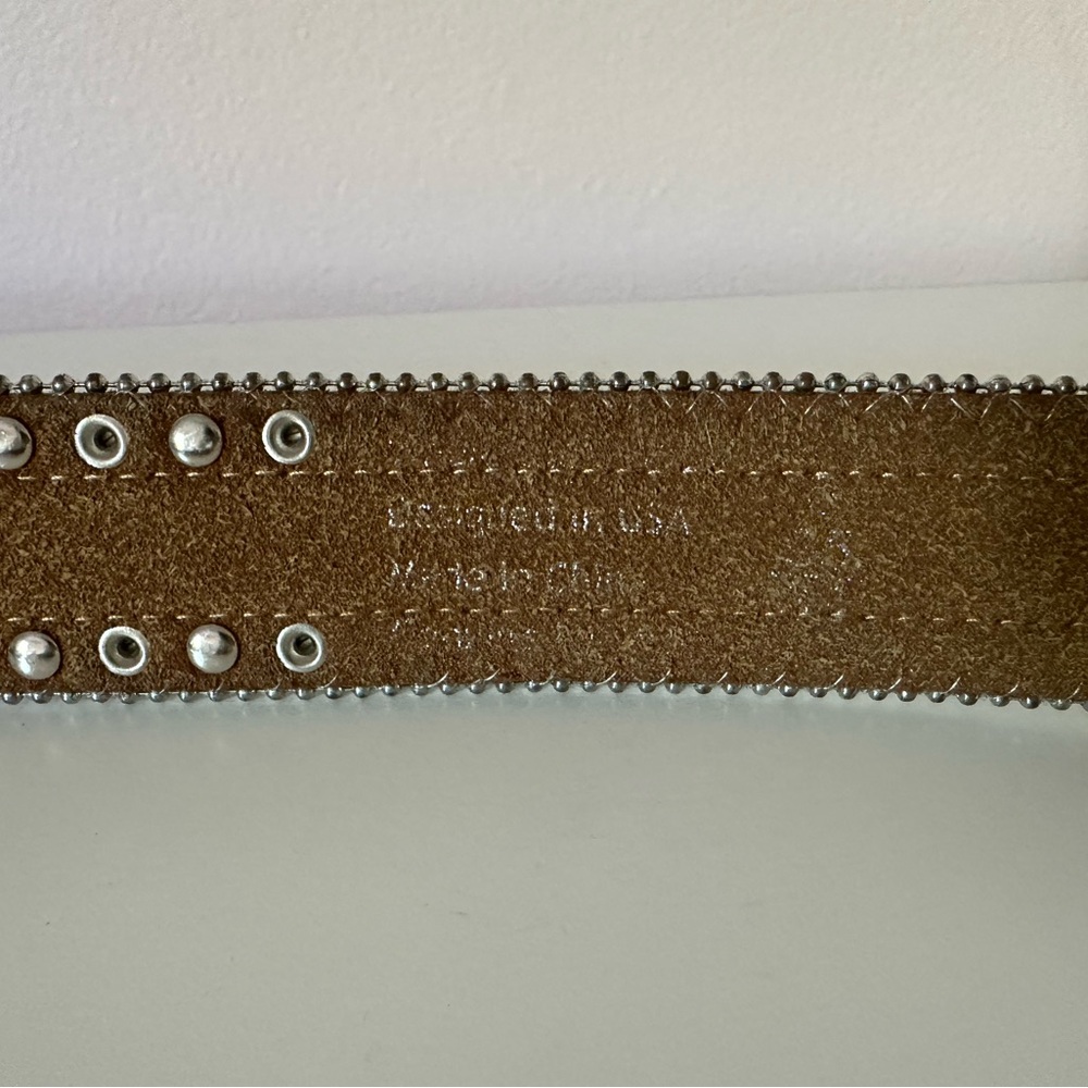 WB Atlas Women’s Cowgirl Gypsy Belt with Aztec Design S - Picture 6 of 10